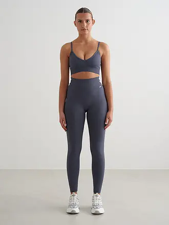 AIM'N | Damen Sport-BH Ribbed Seamless Cropped | dunkelblau